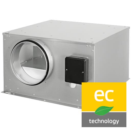 Potrubní izolovaný ventilátor ISOR 315/1800 EC, ISOR 315 EC 20
